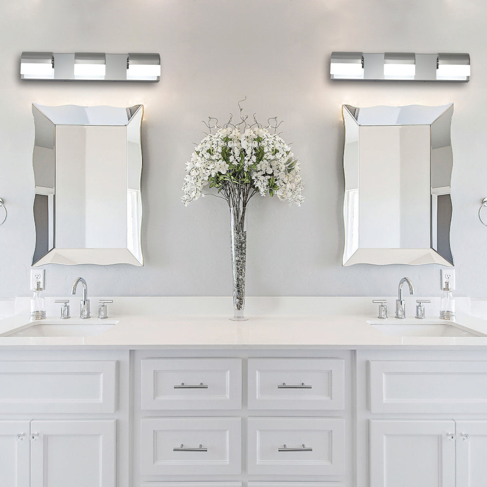 (Same as W1340110596/L2011) Bathroom Vanity Lighting 3-Light LED Vanity Lights Over Mirror Bath Wall Lighting