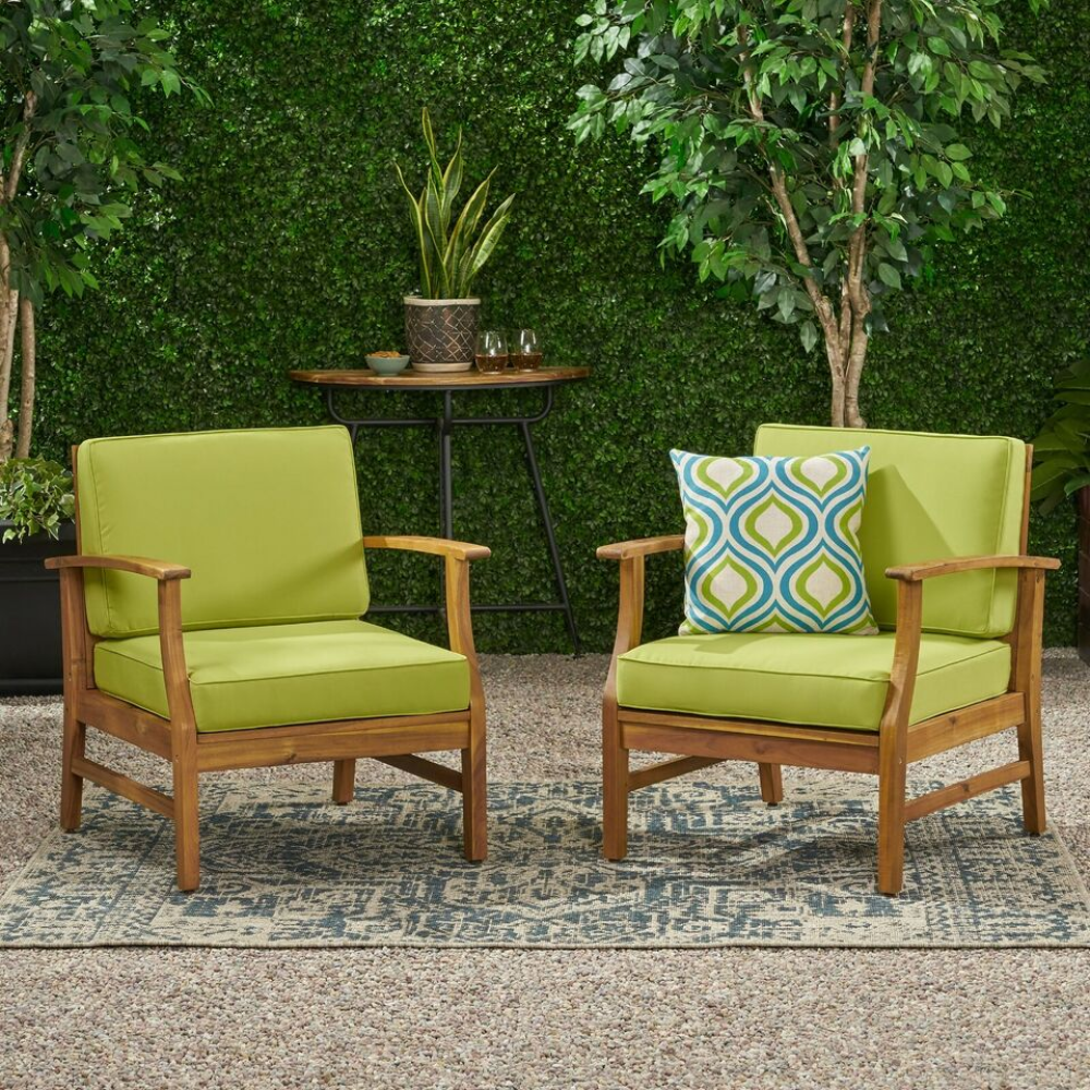 PERLA CLUB CHAIRS SET OF 2, CREAM