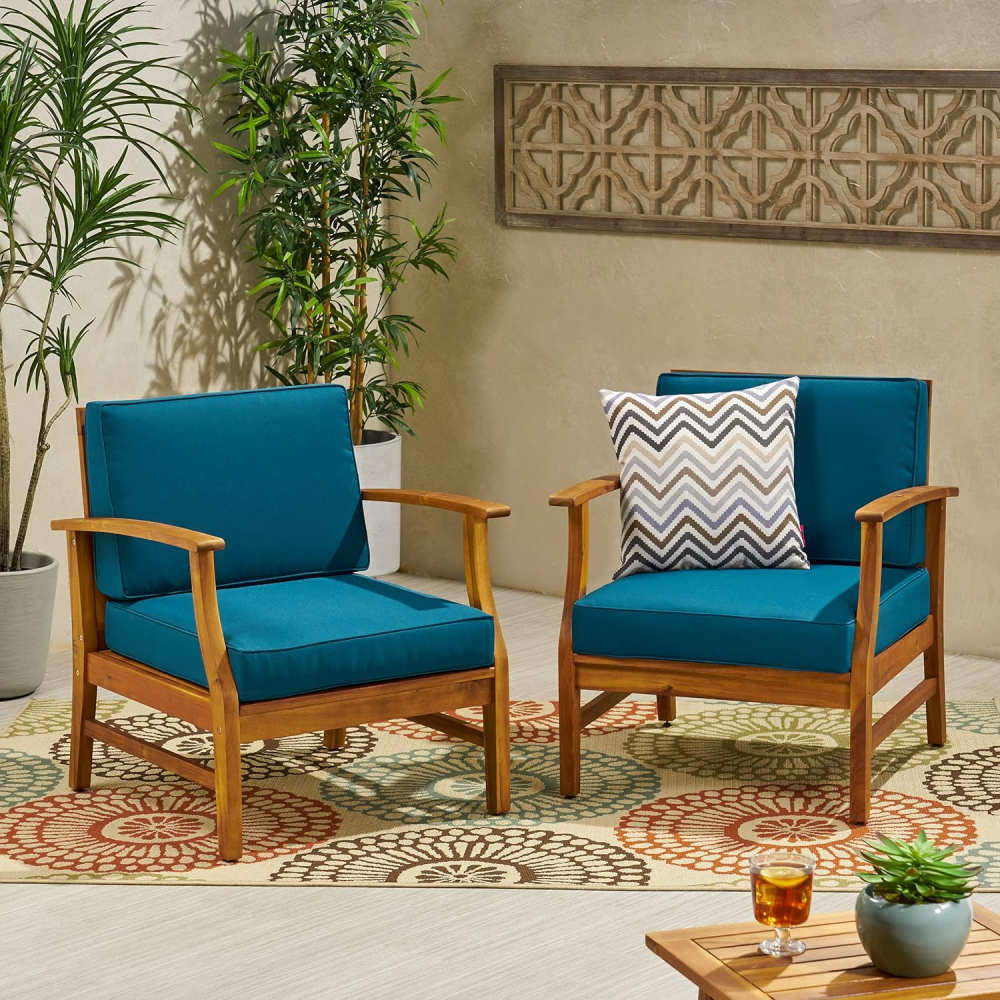 PERLA CLUB CHAIRS SET OF 2, CREAM