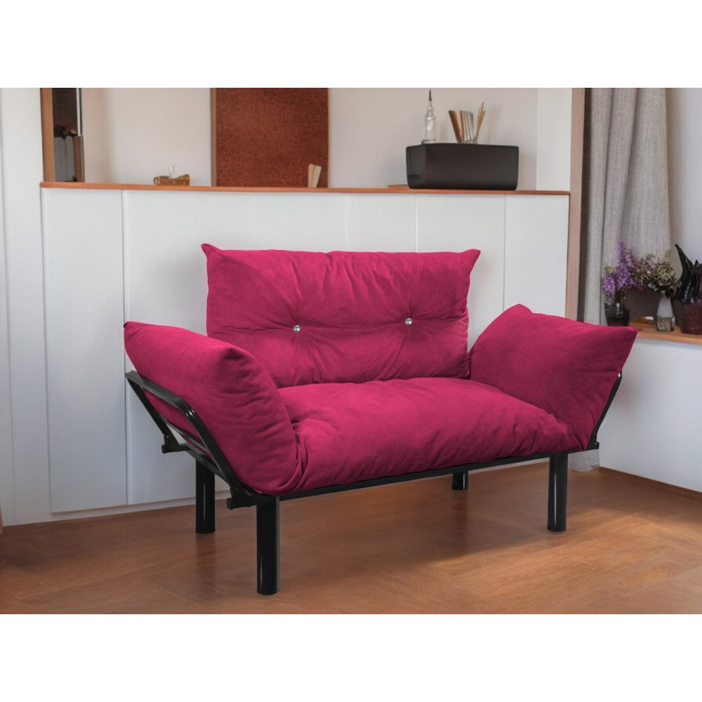 Ada Love seat, Fuscia