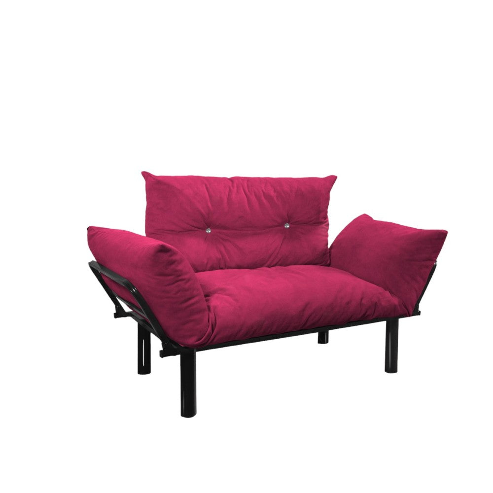 Ada Love seat, Fuscia