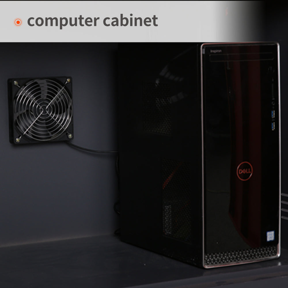 Industrial PC Cabinet Mobile metal computer cabinet deep cabinet can accommodate up to 27-inch monitor
