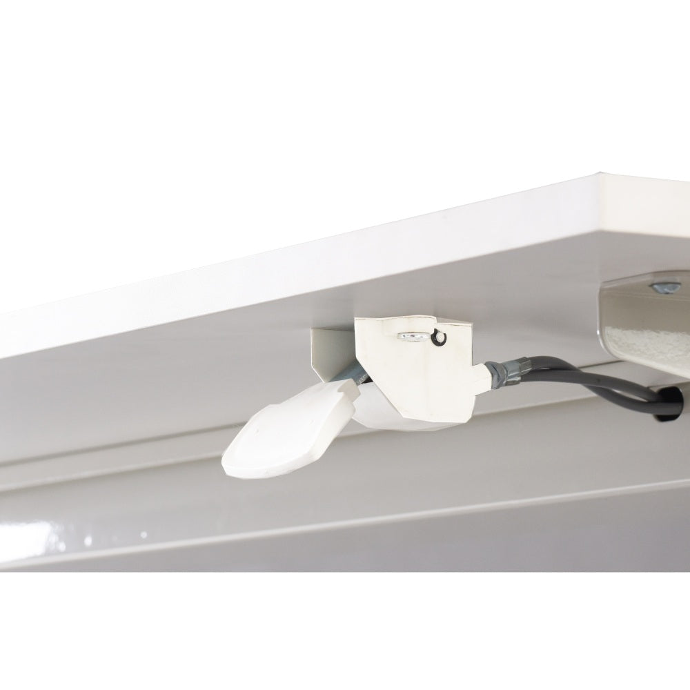 47" Tech Desk Standing and Adjustable Desk In White