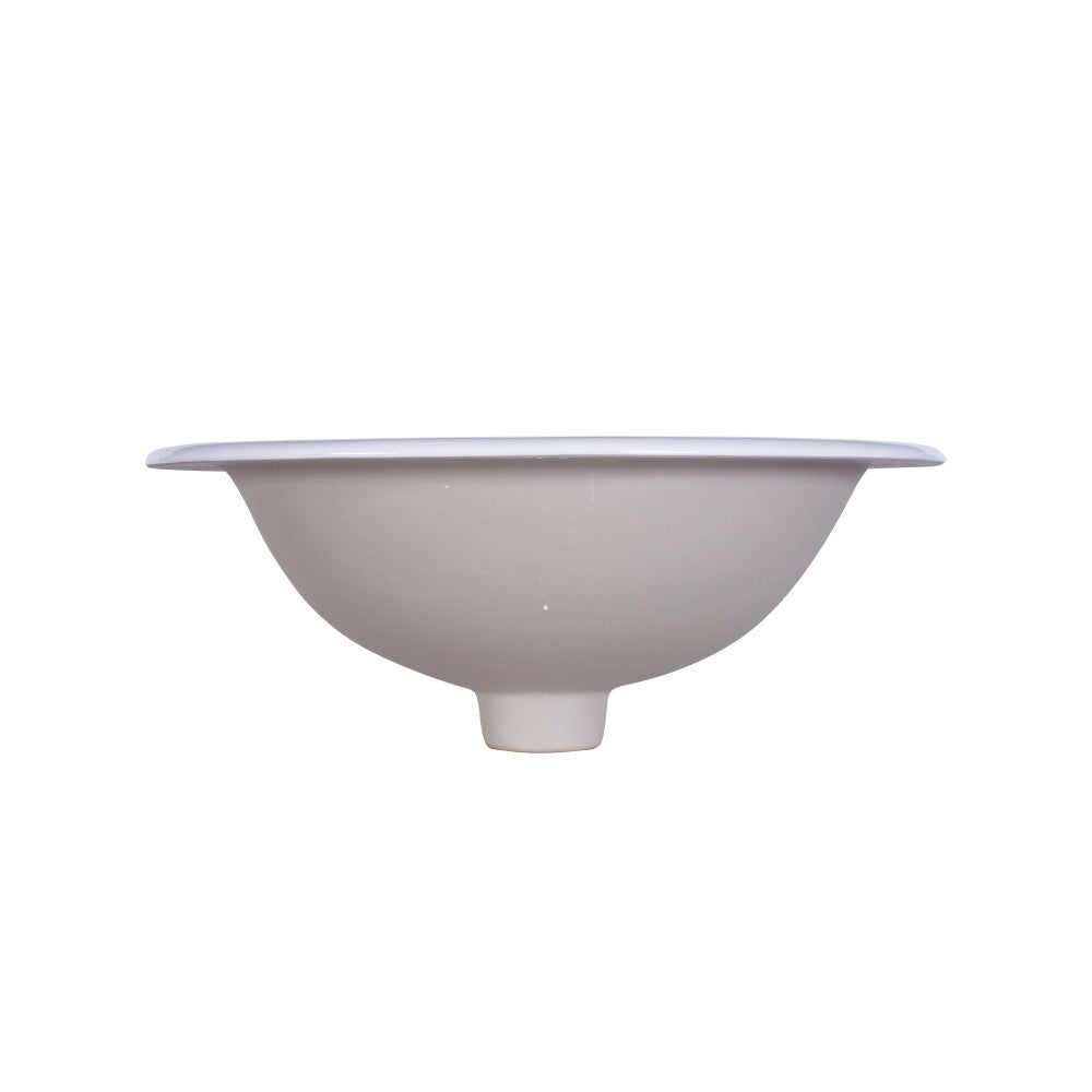 DAX  Ceramic Single Bowl Top Mount Bathroom Basin