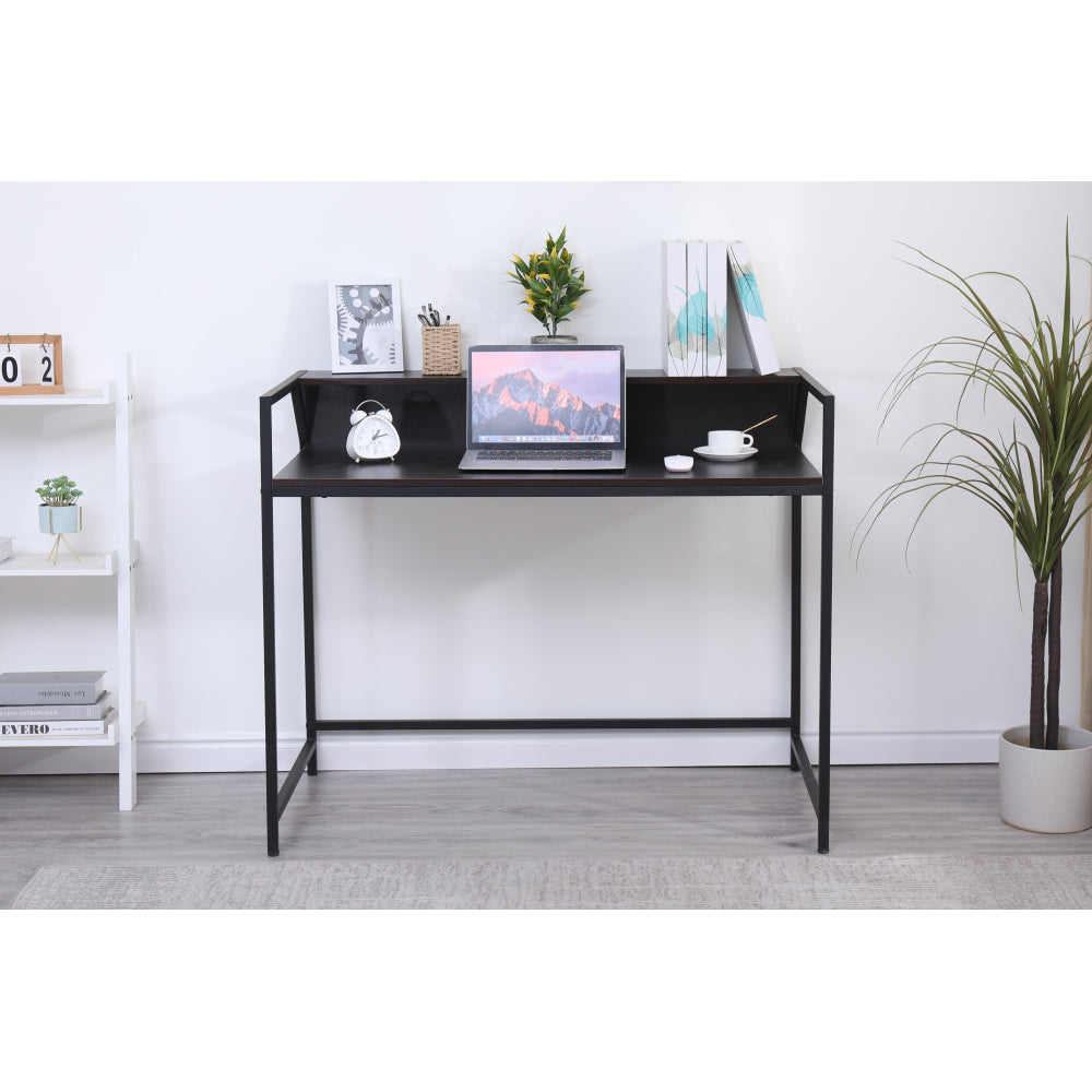 Black Console Table Narrow Modern Entryway Table Small Behind Couch Table Skinny Sofa Table Hallway Table for Living Room Foyer Bedroom Corridor Office