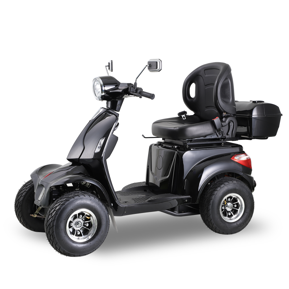 Mobility Scooters for Seniors and Adults,Powered Mobility Scooters with Multiple Storage Space,Recreational Electric Mobility Scooter, full LED Lighting