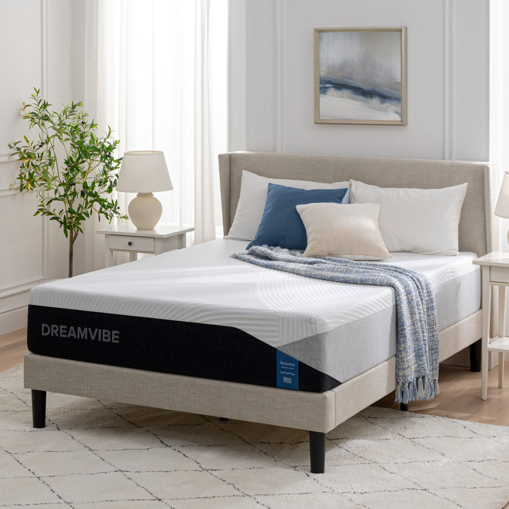 DreamVibe Essential 12in Memory Foam Mattress Queen