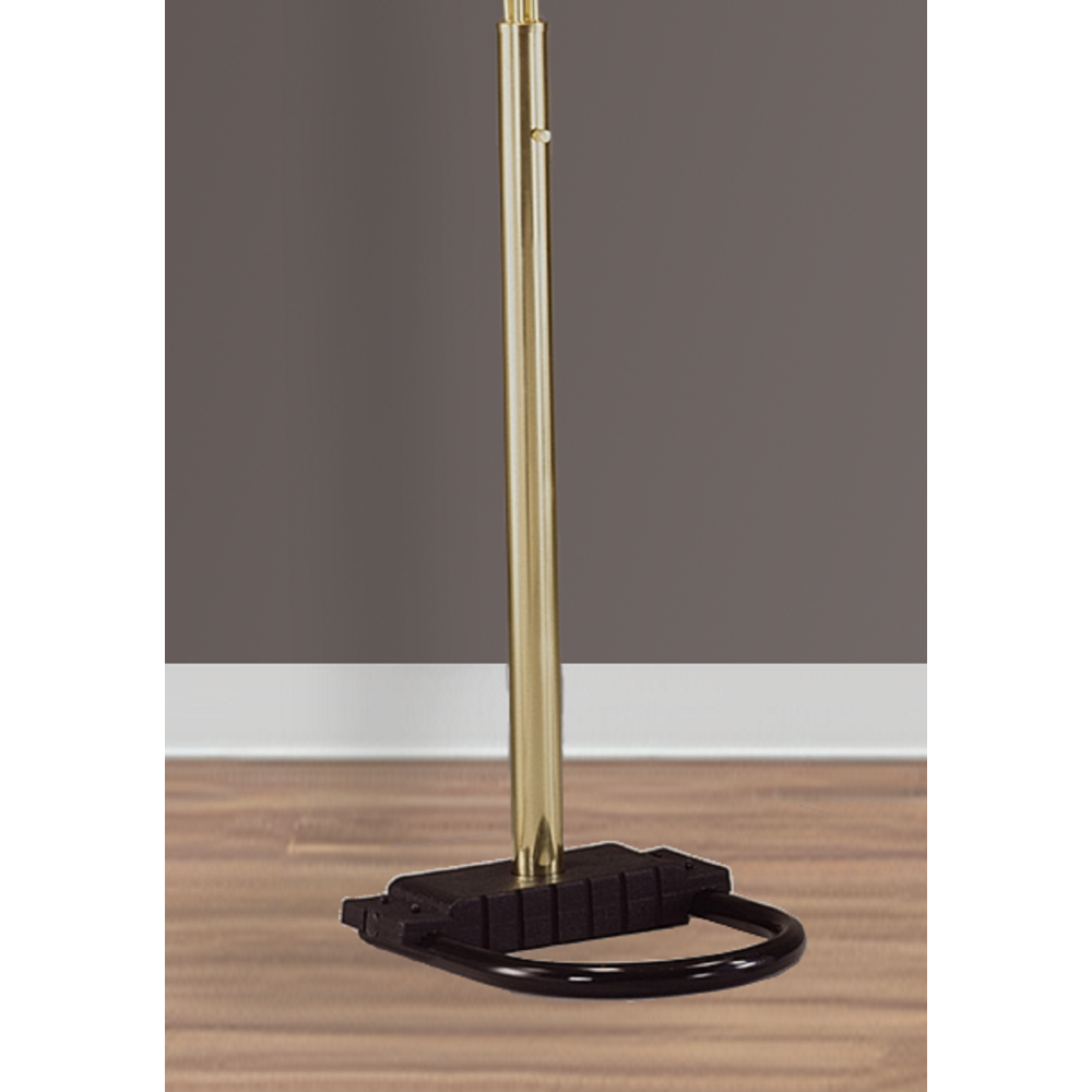 1pc Modern Design Classic Luxury Sleek Multi-head Floor Arc Lamp Half Moon Radiant Crystal-encrusted Sleek Metallic Stems Living Room Gold Arc Lamp