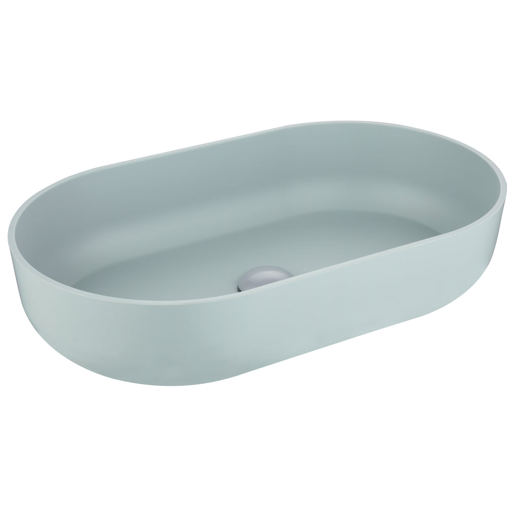 Modern Oval 24"x14"   Above  Bathroom Vessel Sink, Bathroom Sink for Lavatory Vanity Cabinet