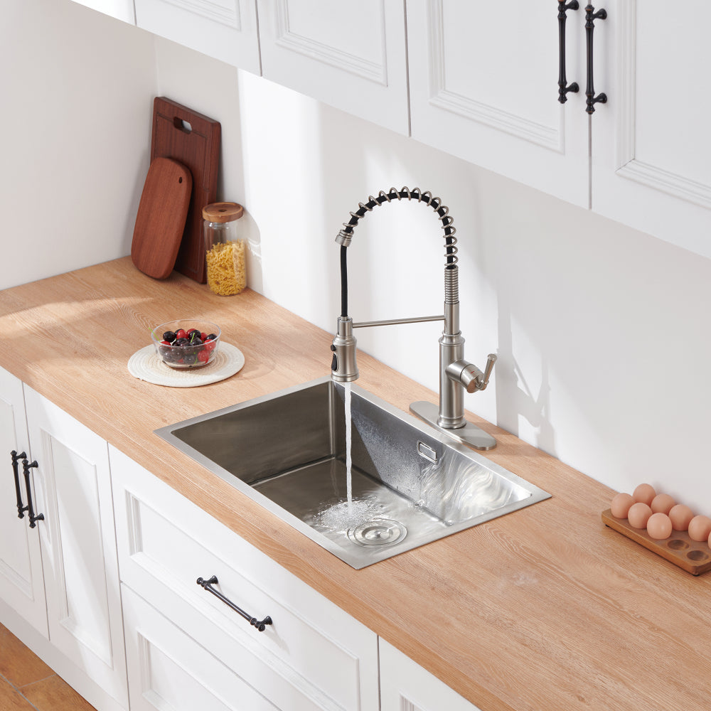 Modern Touchless Infrared Sensor Kitchen Faucet: Sleek Stainless Steel Hands-Free Design for Water-Saving & Hygienic Cooking