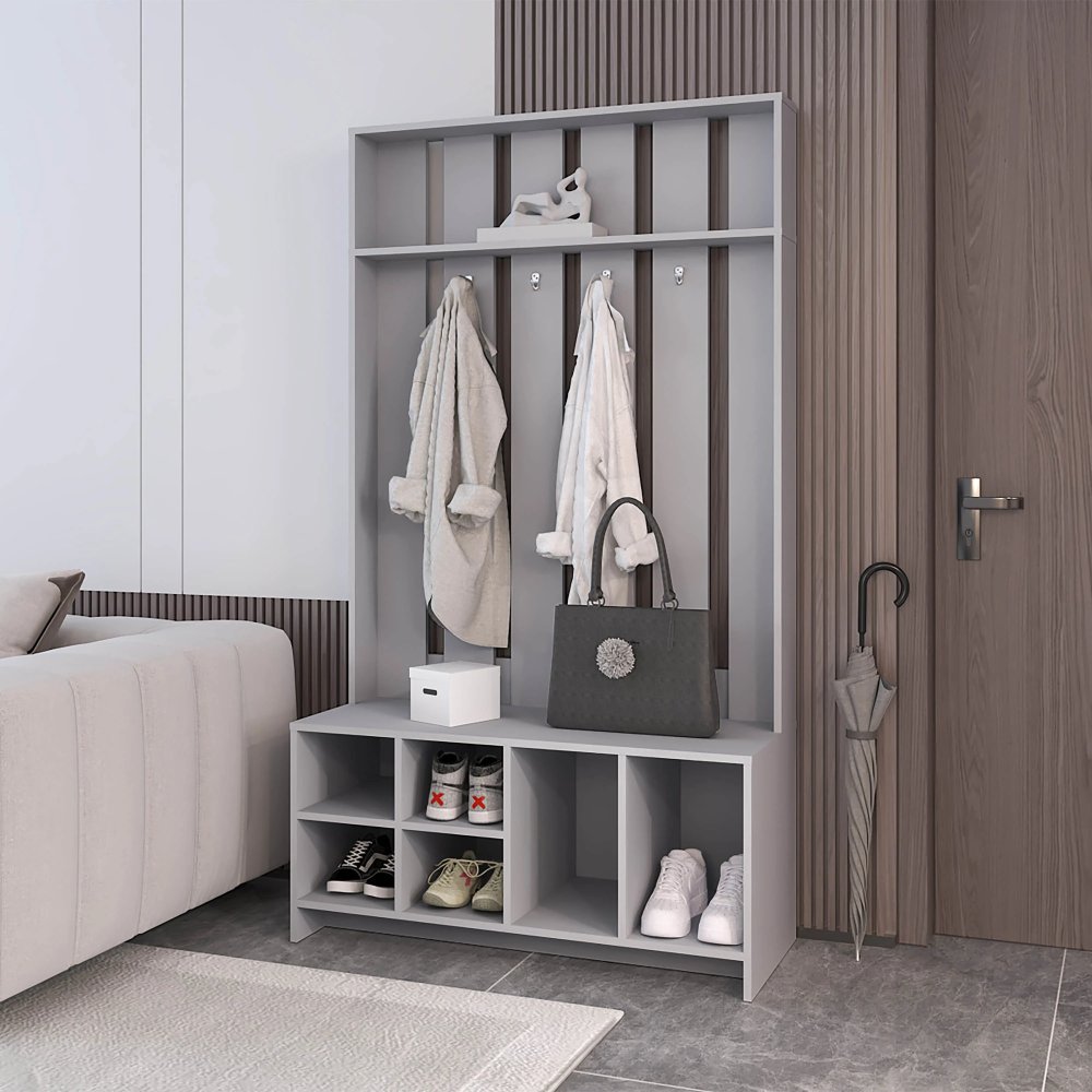 Smoke Hall Tree Open Storage and Coat Space