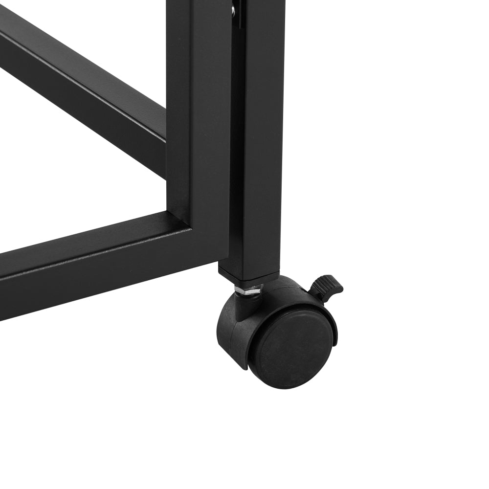 Folding Desk Small Foldable Desk for Small Space, 31.5 Inches Writing Computer Desk in Study, Home Office Foldable Office Desk for Bedroom 80*40,black