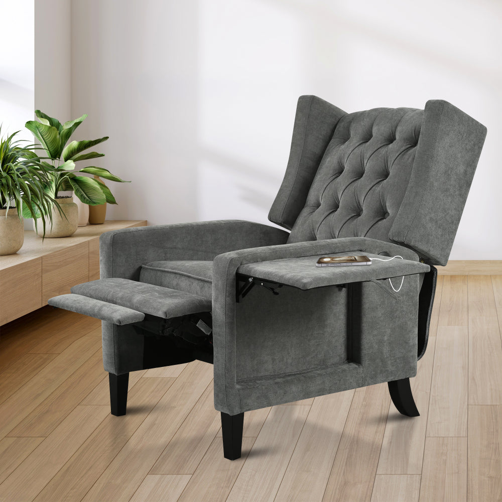 27.16" Wide Manual Wing Chair Recliner