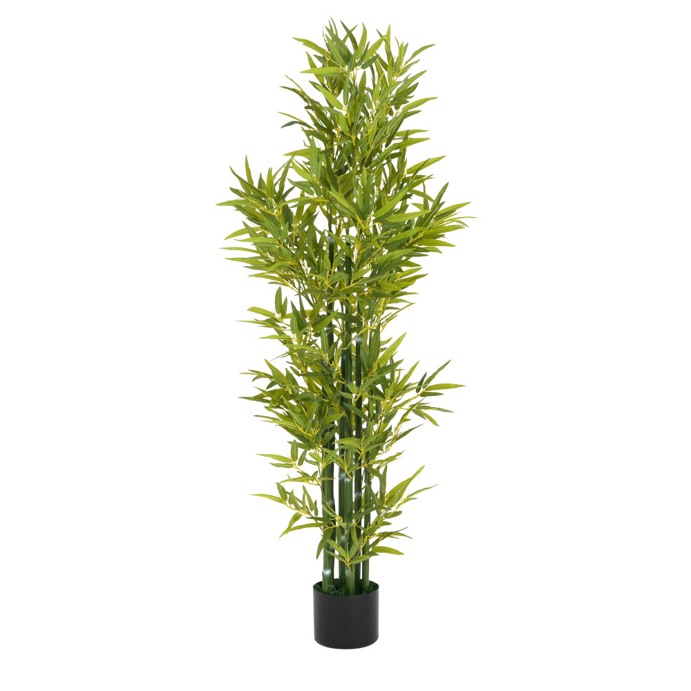 5' Artificial Bamboo with Pot, Set of 2