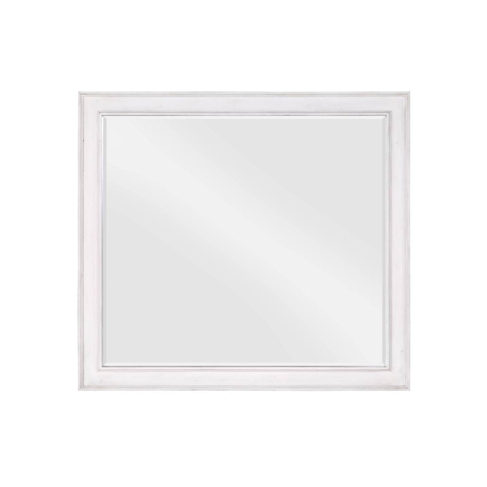 Katia Weathered White Finish Mirror