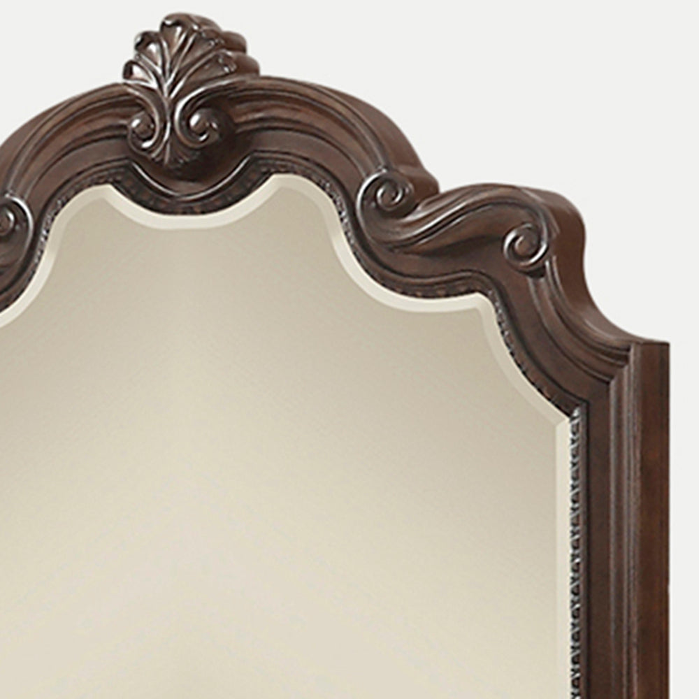 Mohogany Ornate Mirror