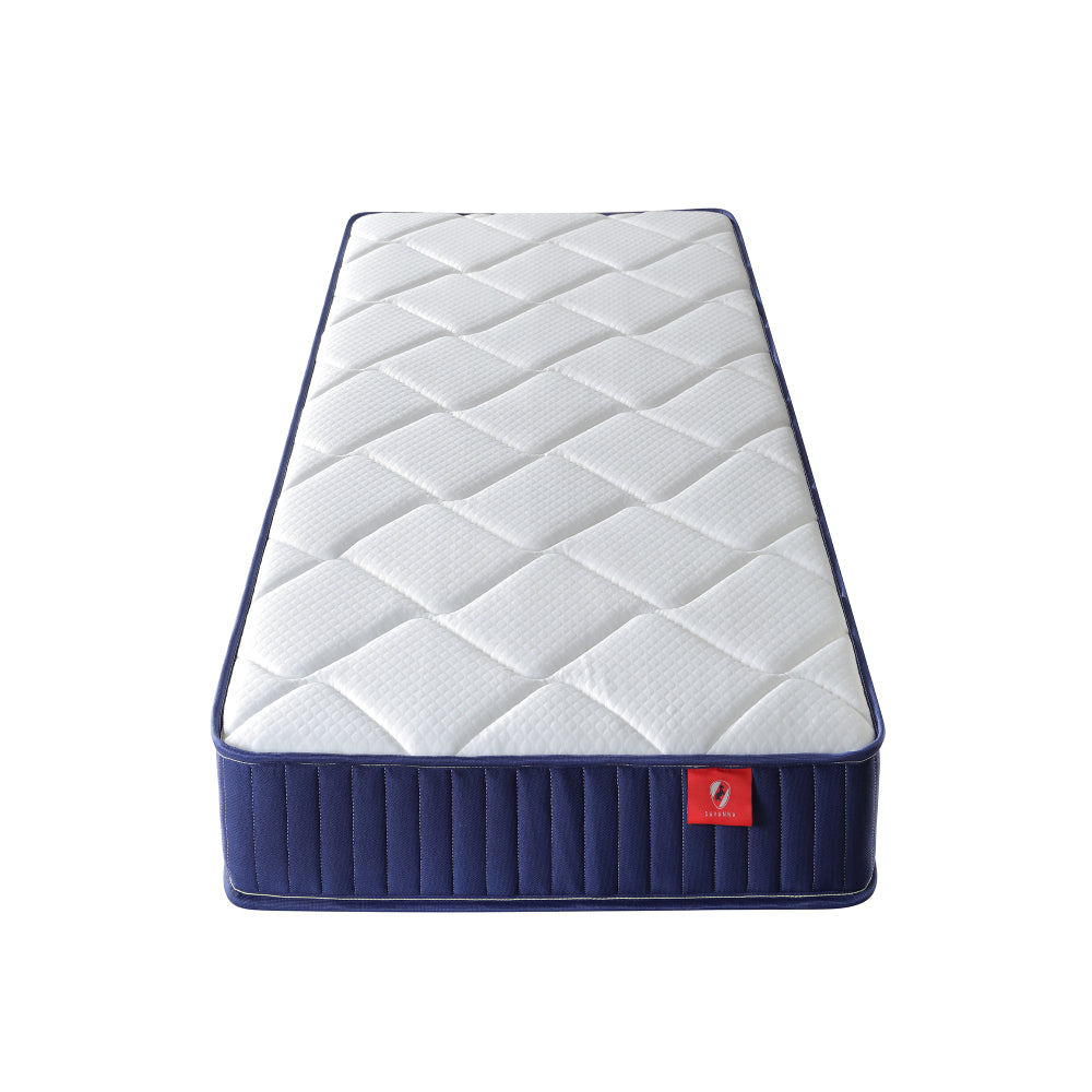 6 Inch Twin Mattress, Foam and Spring Hybrid Mattress in a Box, Medium Soft, Breathable Fabric & Adaptive Support, CertiPUR-US Certified, Twin Size Mattress in Guest and Kids Bedroom