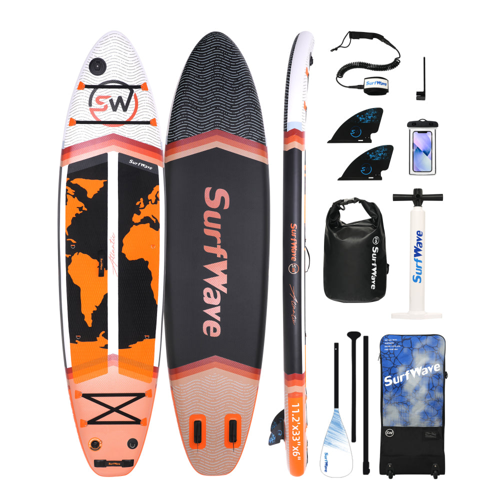 Inflatable Stand Up Paddle Board 11'x34"x6" With Accessories