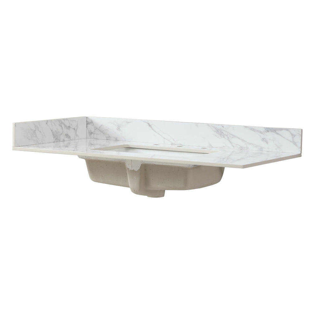 22" x 4" Bathroom Sink Side Splash, Size for Bathroom Vanity Sink Top