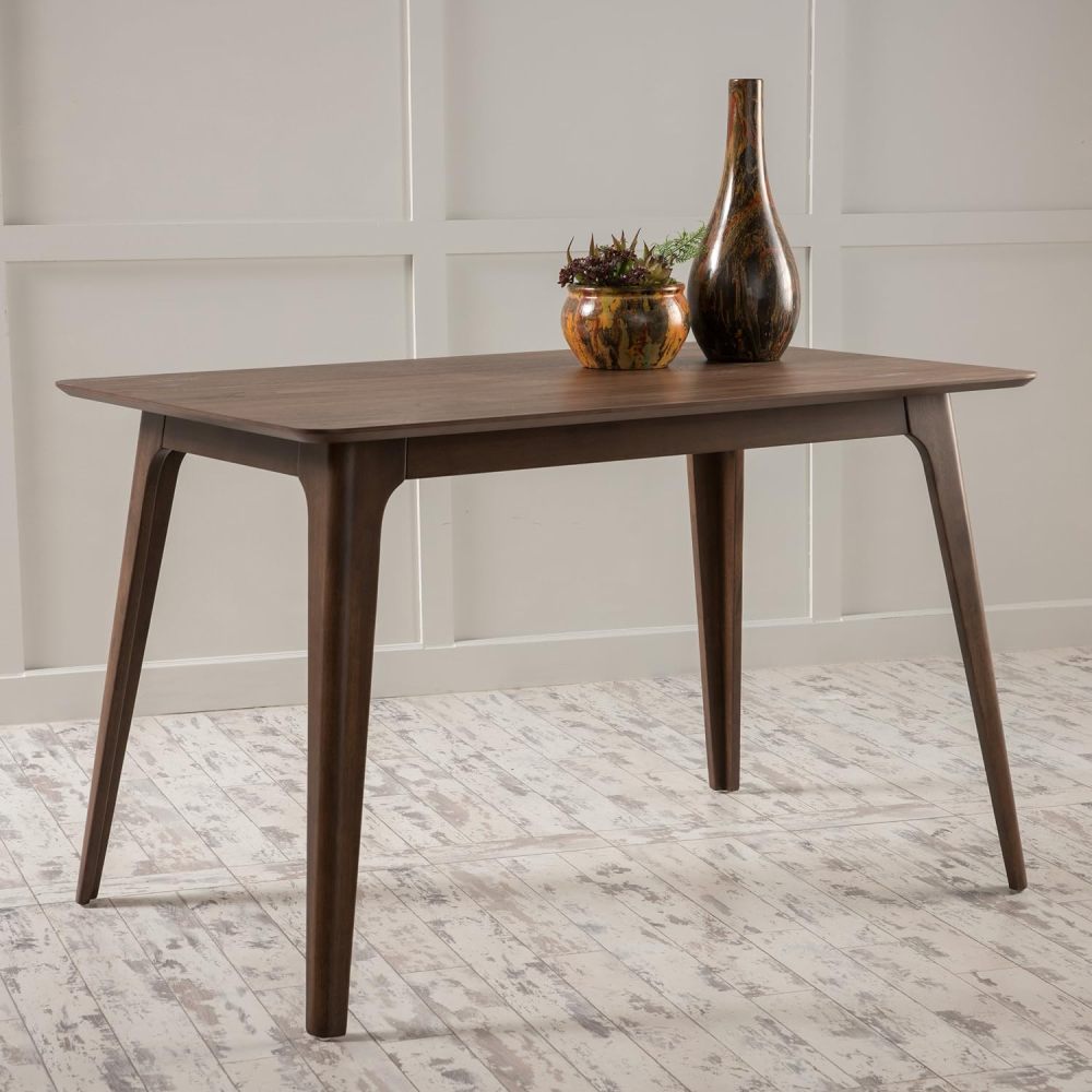 Dining Table Solid Wood Legs, Walnut (same sku: N759S888001T )