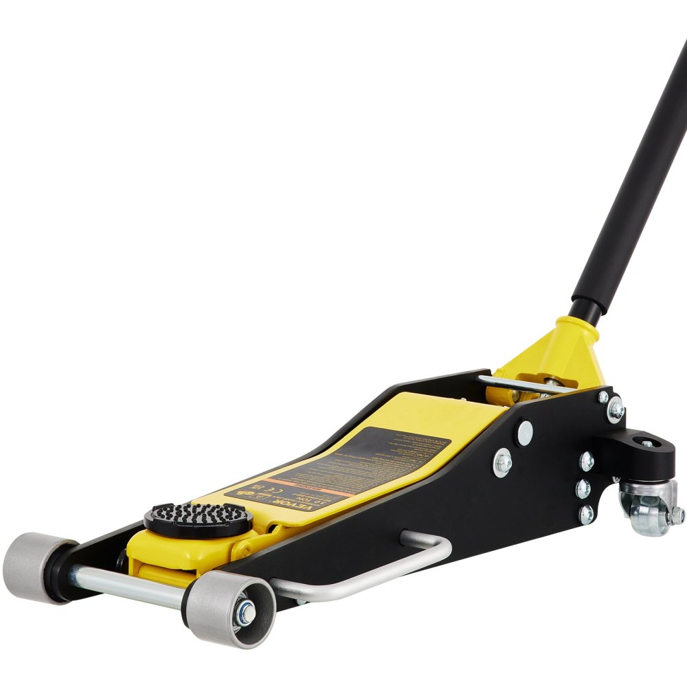 3 Ton Low Profile Aluminum Steel Racing Floor Jack Dual Pump Lift Car Auto