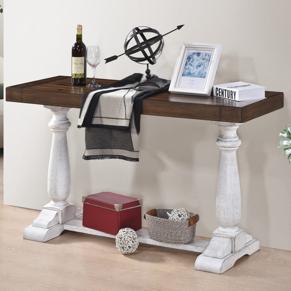 Sofa Tabe 30inch height pedestal table leg Farmhouse Design Retro Design Living room