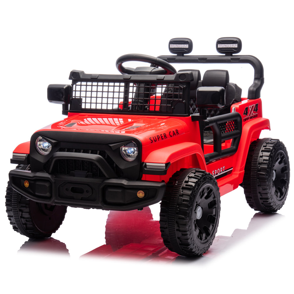 24V Kids Ride on Car W/Parents Control,Four-wheel suspension,2WD,Power display,Bluetooth,MP3,Music,LED headlight,Provide a speed of 1.86-3.11MPH For Kids Around 3 years old.