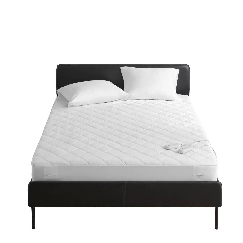 1 PCS Queen Heated Mattress Pad White