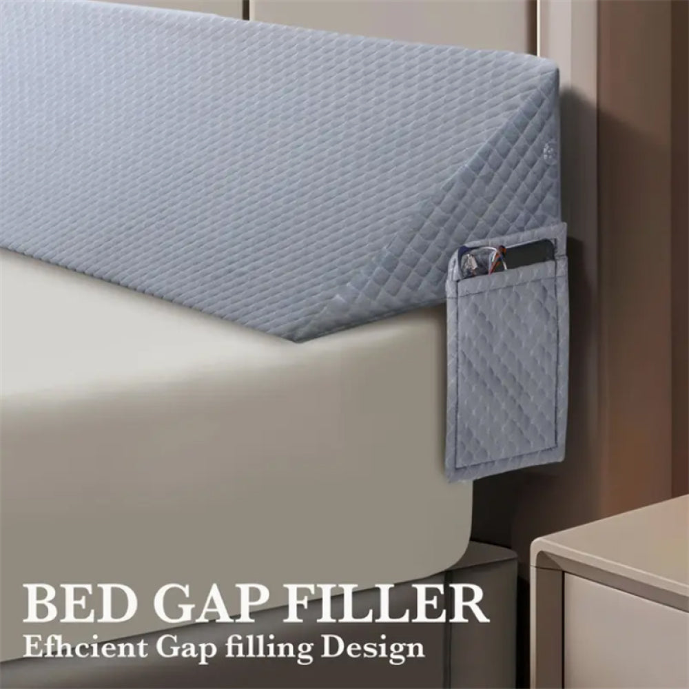 Gray air layer wedge pillow 99*24.5*15cm 250g air layer fabric Two pockets
