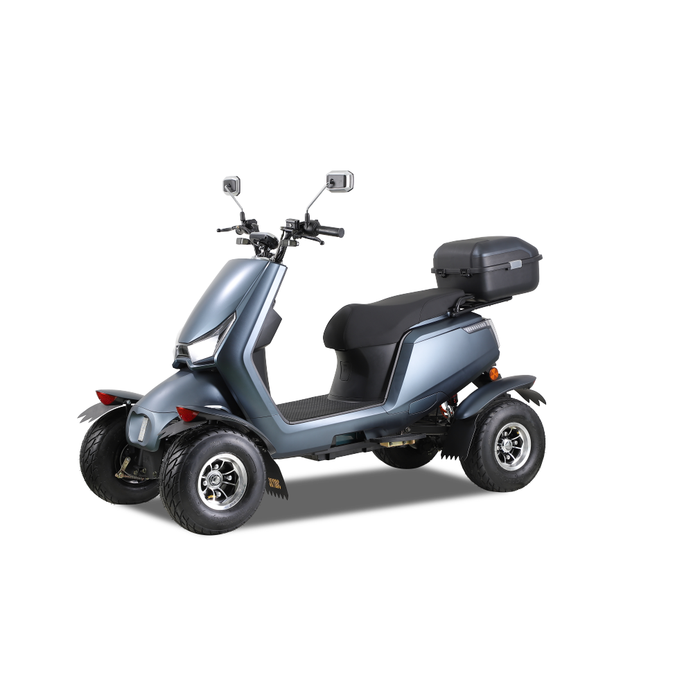 Electric Mobility Recreational Travel Scooter for Adults,Mobility Scooters for Seniors, 4 Wheel Powered Mobility Scooters,