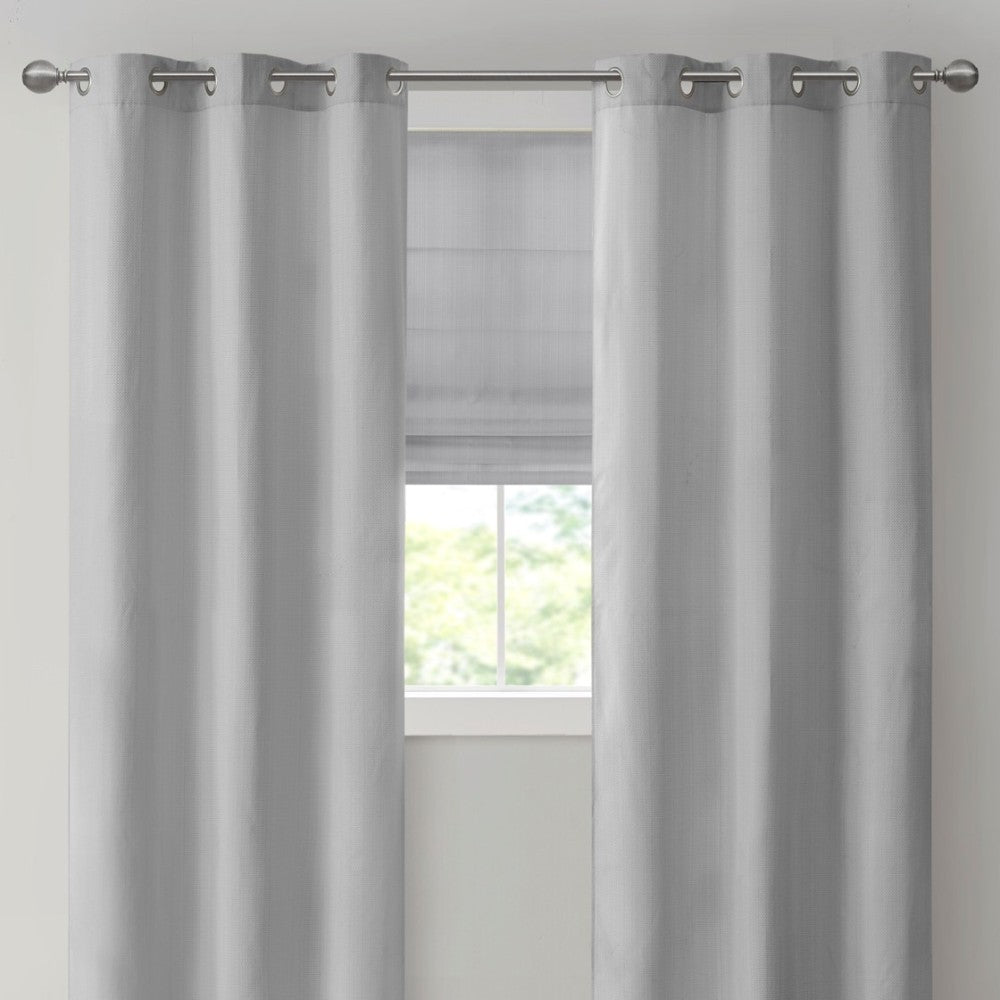 Basketweave Room Darkening Cordless Roman Shade