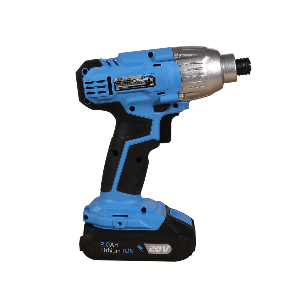 20V Cordless 2.0Ah Lithium-Ion Impact Driver 1/4" Hex Shaft