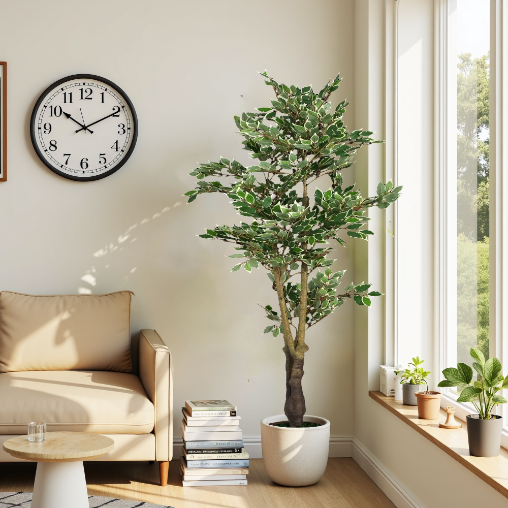 69" Artificial Ficus Tree with Pot