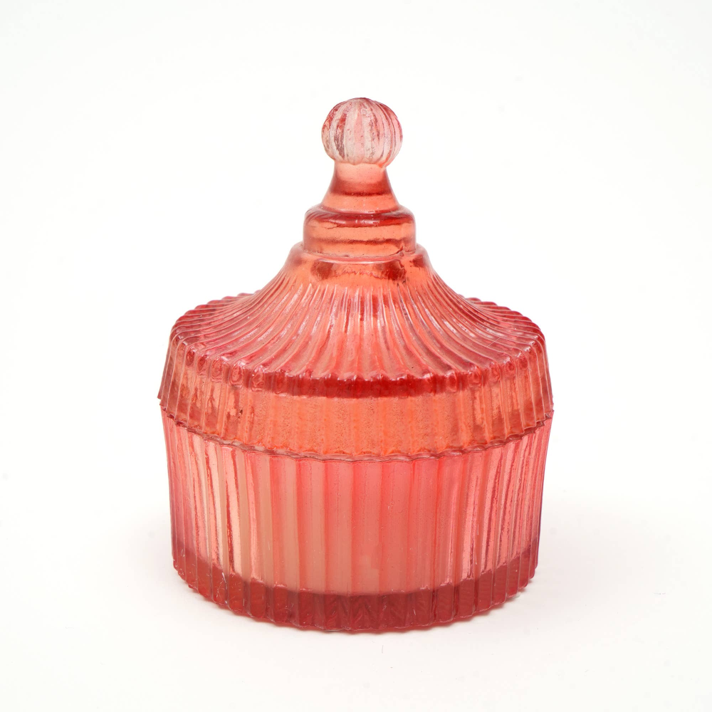 Posh Radiance Scented Wax Candle - Orange