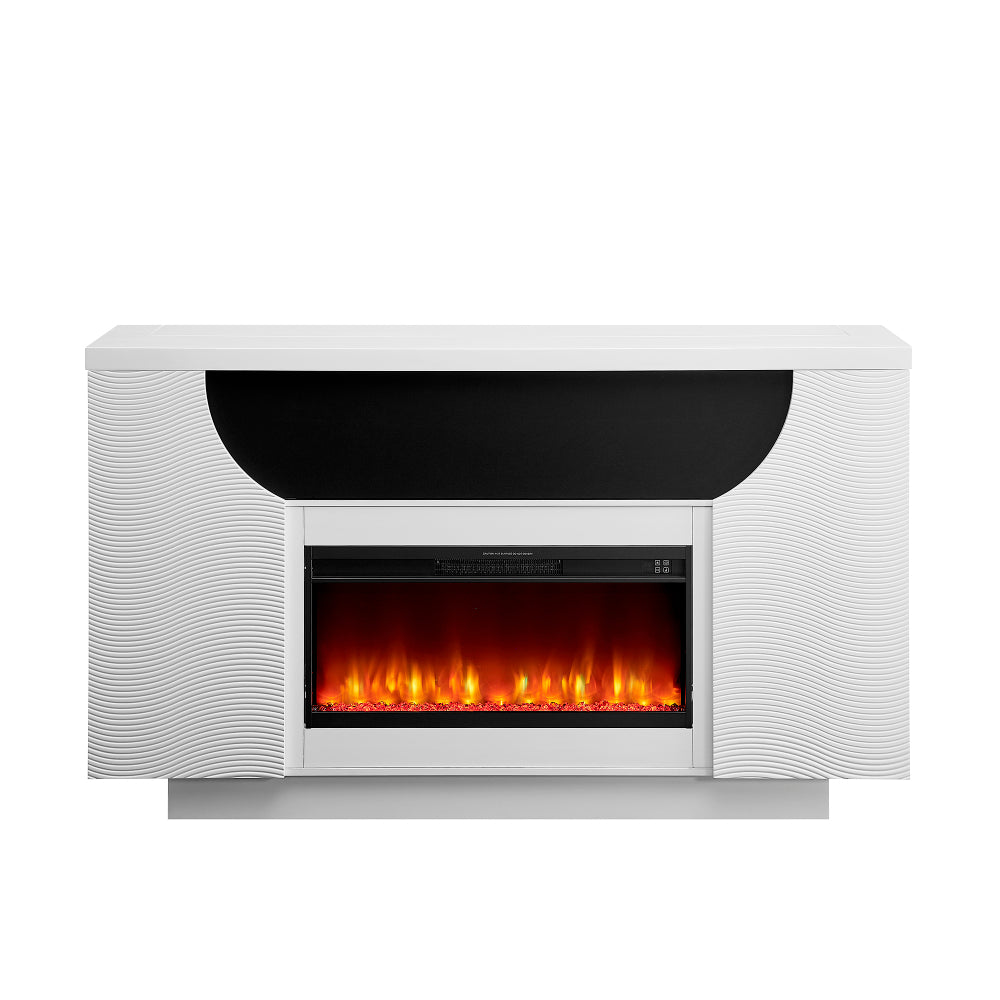 Almera Dark Grey 72 Inch Fireplace
