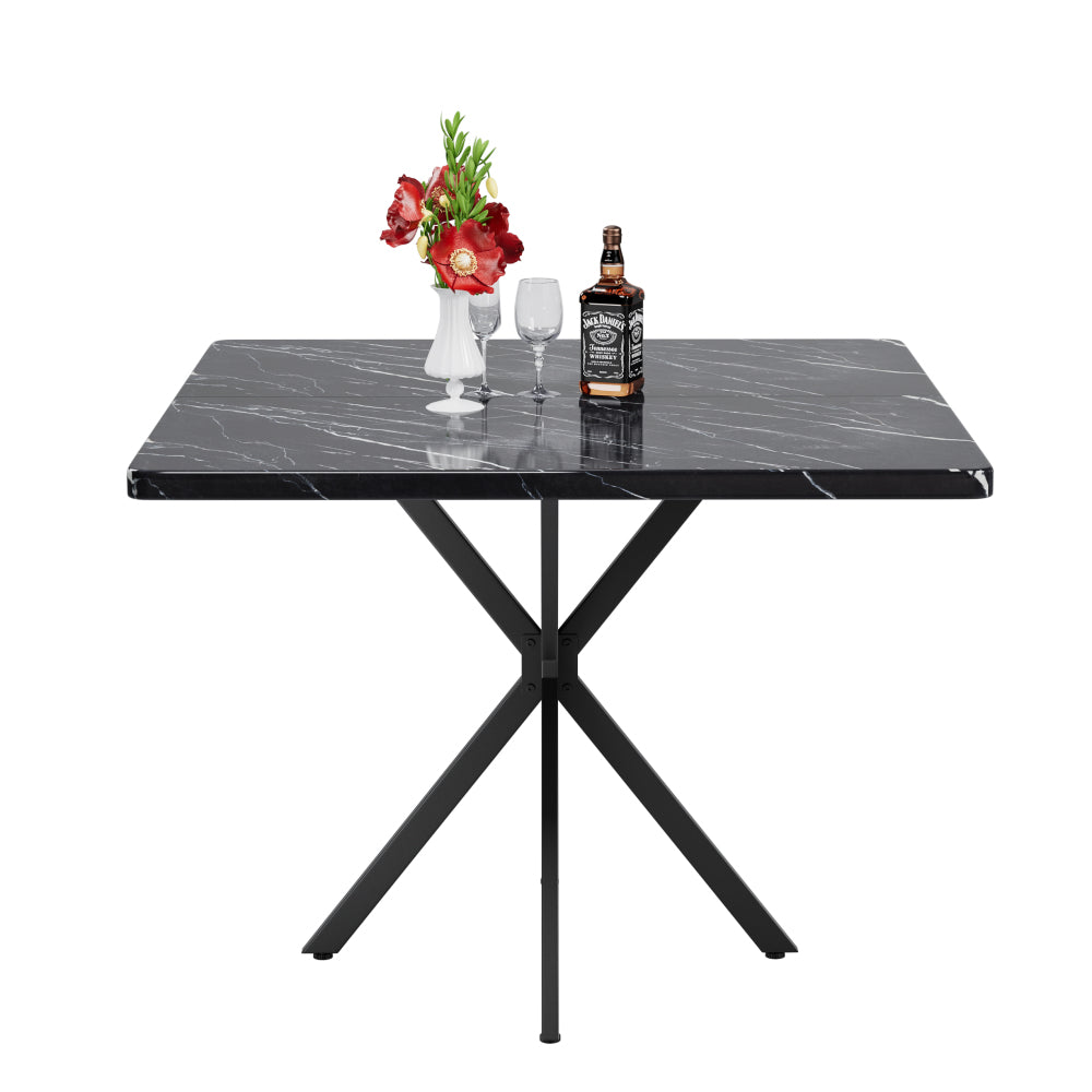 Dining Chairs Set of 4, Modern Kitchen Dining Room Chairs, Velvet Dining Chair Upholstered Cushion Seat and Sturdy Metal Legs