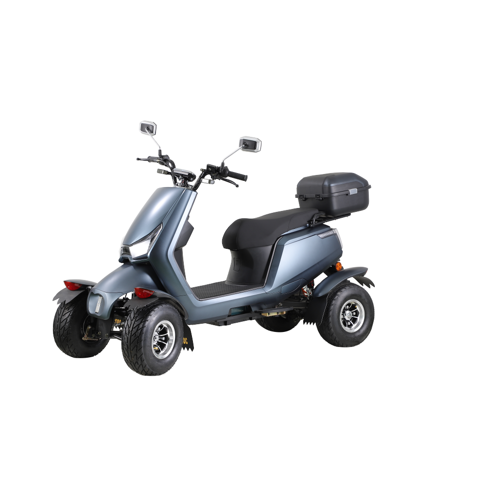 Electric Mobility Recreational Travel Scooter for Adults,Mobility Scooters for Seniors, 4 Wheel Powered Mobility Scooters,
