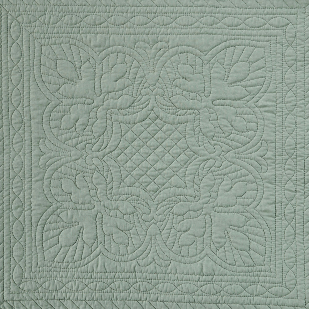 6 Piece Reversible Scalloped Edge Daybed Cover Set Seafoam Daybed