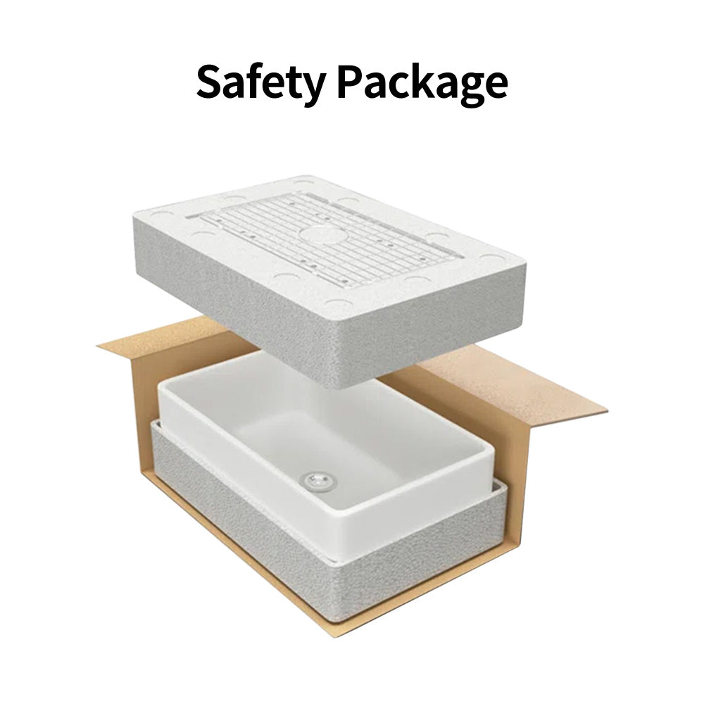 Fireclay 30" L X 20" W Workstation Farmhouse Kitchen Sink With Accessories