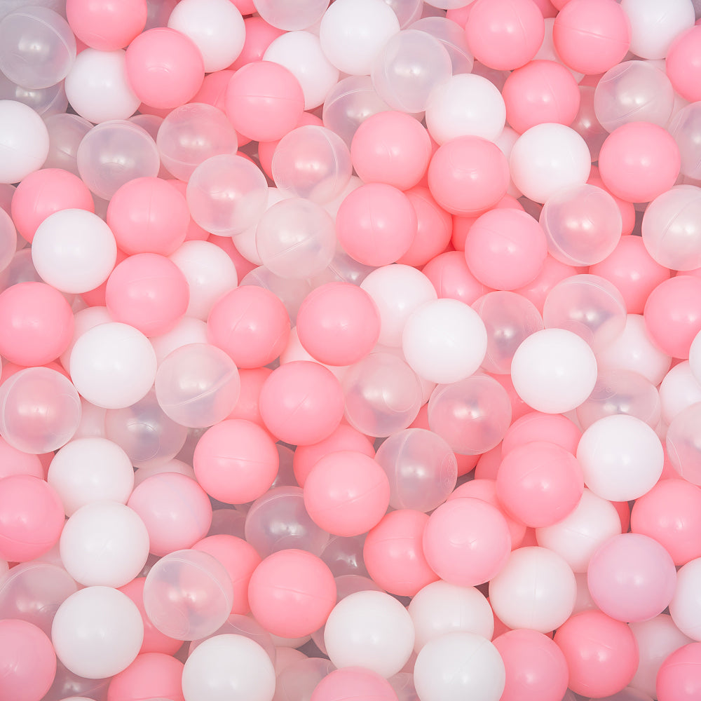 Ball Pit Balls 1000 Count for Kids, Colorful Phthalate Free BPA Free Baby Toddler Play Balls for Kids Toddlers - Safe, Crushproof, Lightweight, Durable Spheres-Pink
