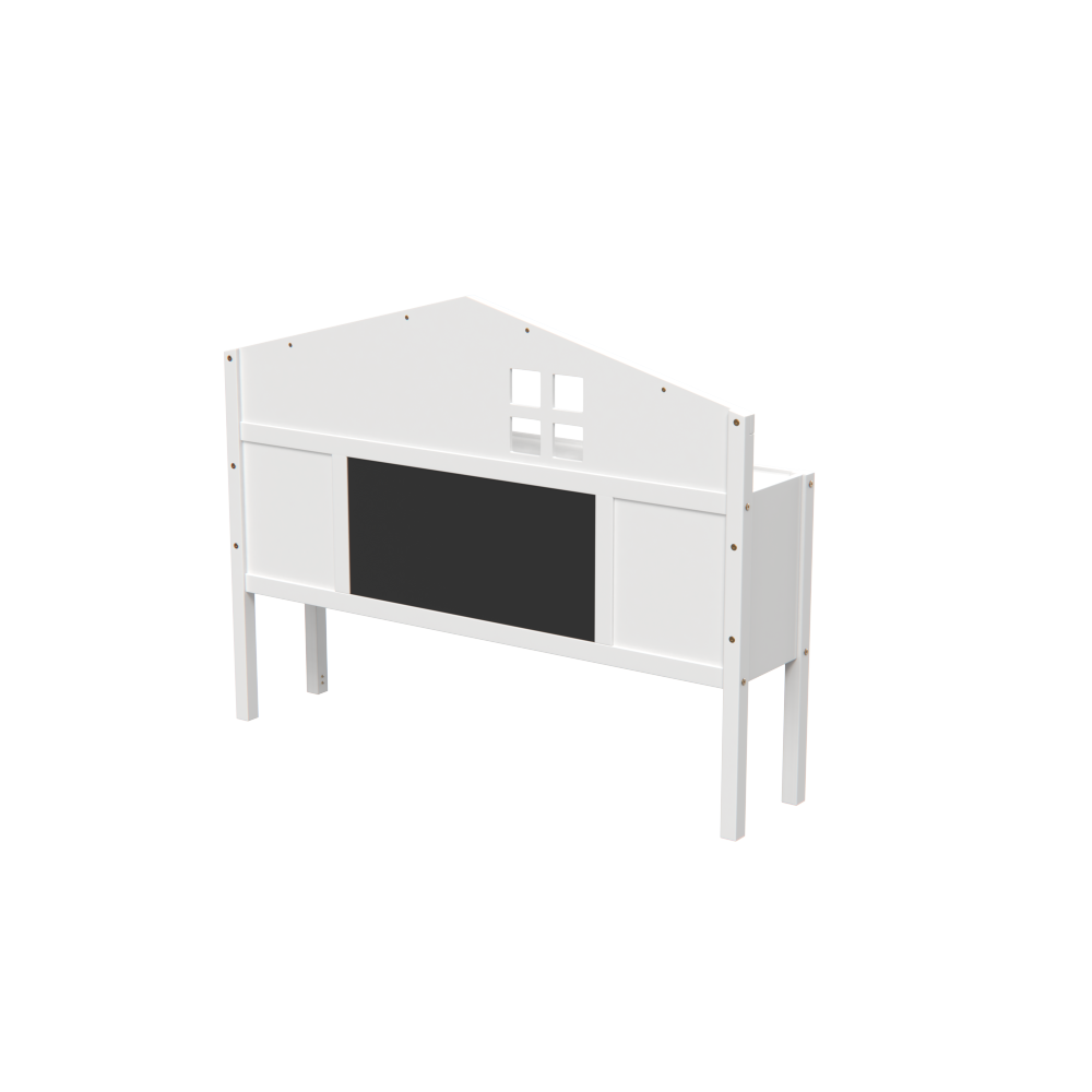 Headboards for Full-size Montessori Floor Bed White,Freely collocation