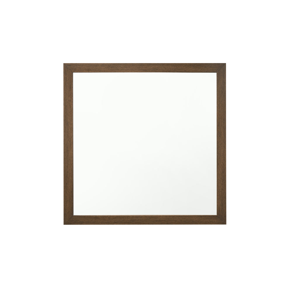 Miquell Oak Finish Mirror