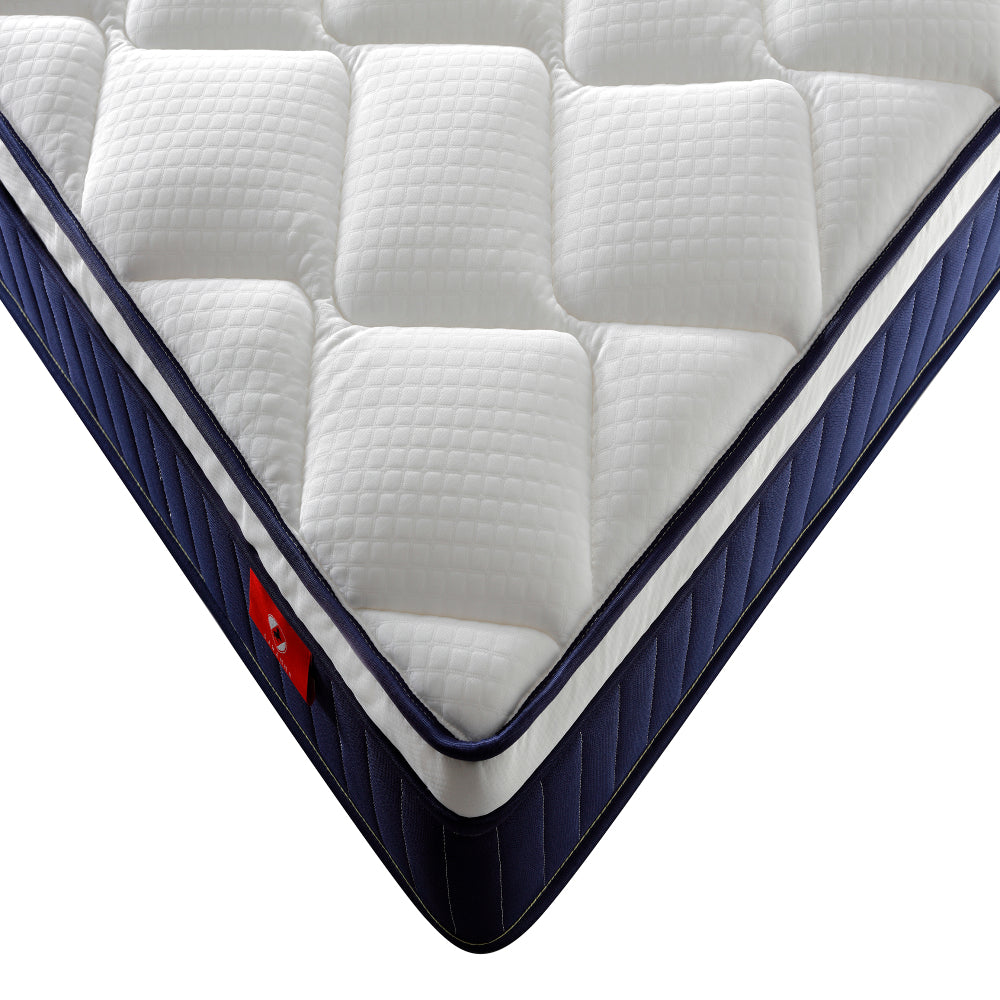 Alwyn Home Innerspring Mattress Medium Hybrid Mattress in a box With Certipur-US Certified Pocket Spring, Pressure Relief, and Motion Isolation