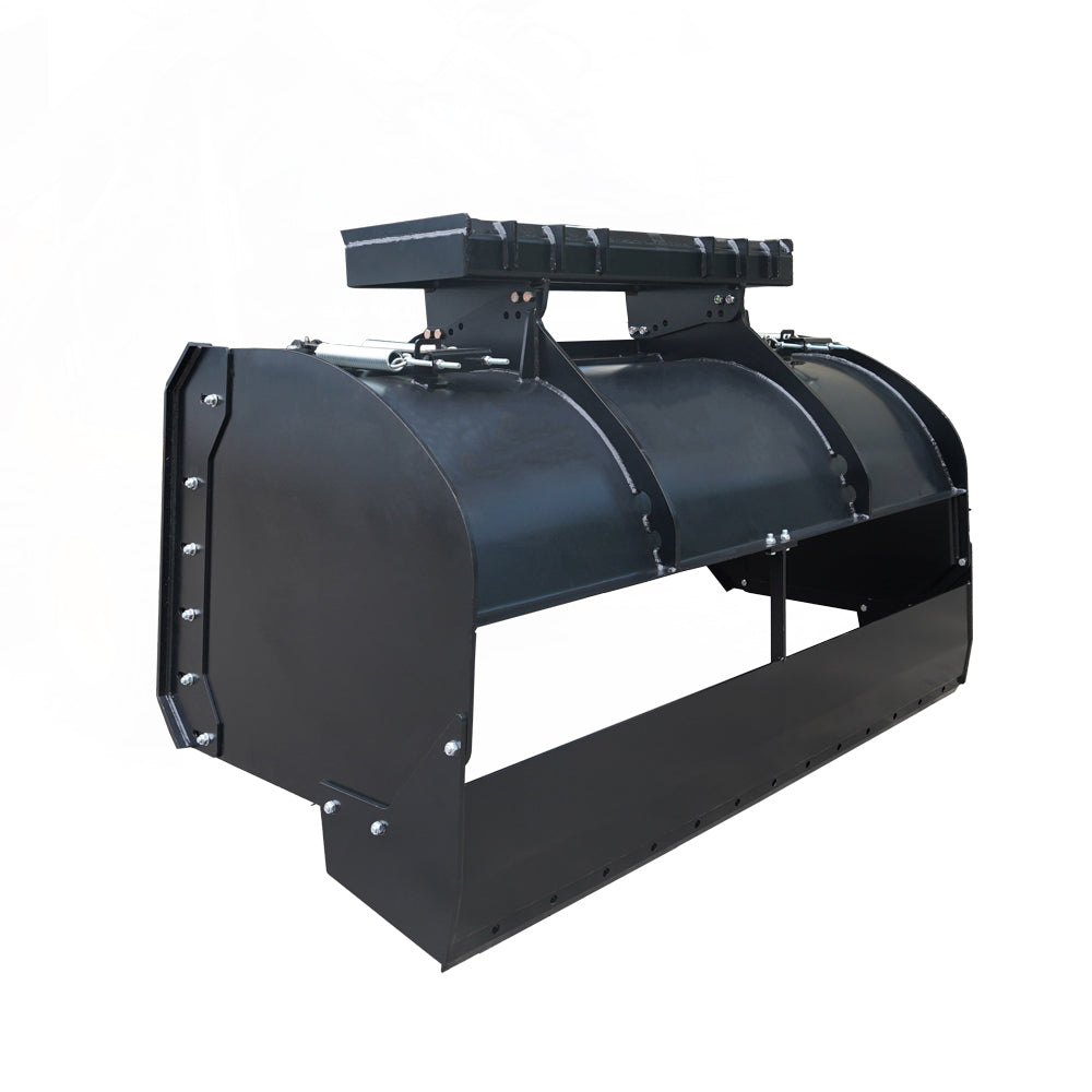 Skid Steer Attachment Trip Edge Snow Pusher for Clean snow or Job sit Clean up