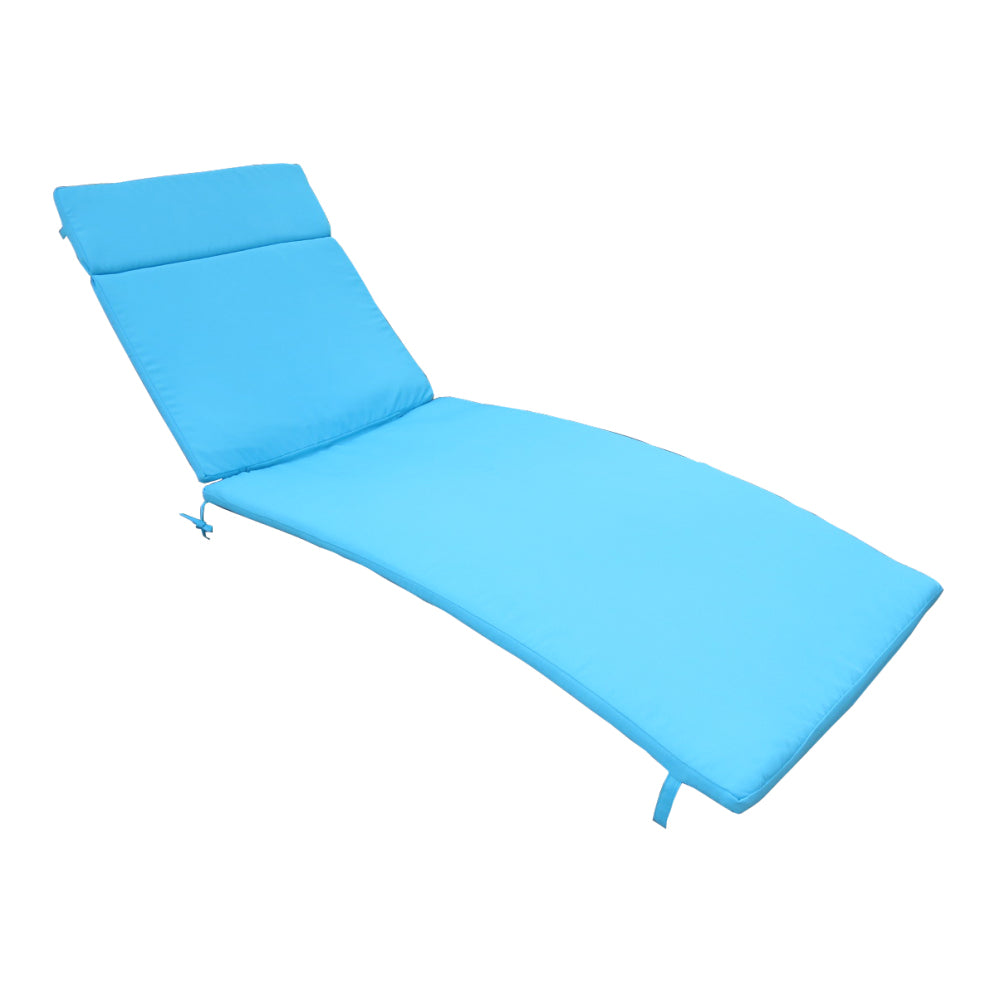 52005.00CUSH-BLU (2PCS) SALEM Outdoor Chaise Lounge Cushion (Without Chaise Lounge)