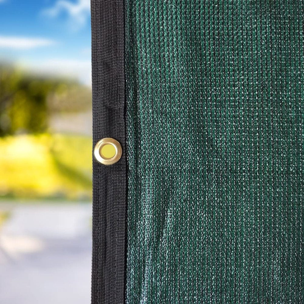 RV Awning Privacy Sunblock Screen Shade Panel Kit,10ftx16ft,Dark Green
