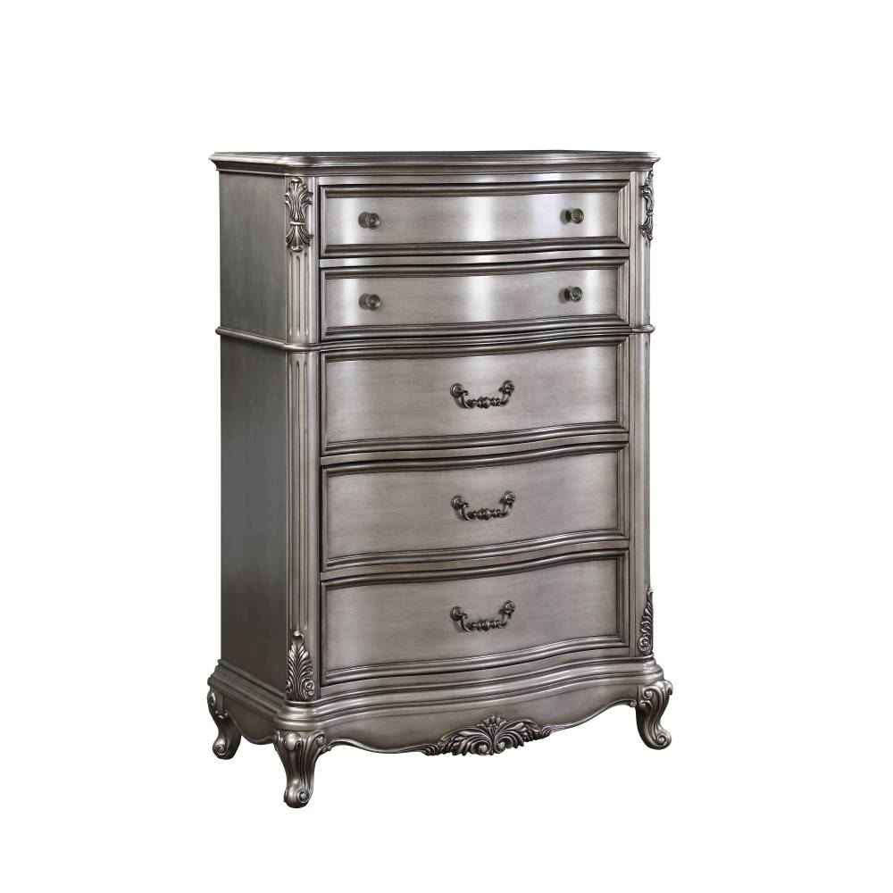 Ariadne Antique Platinum Finish Mirror