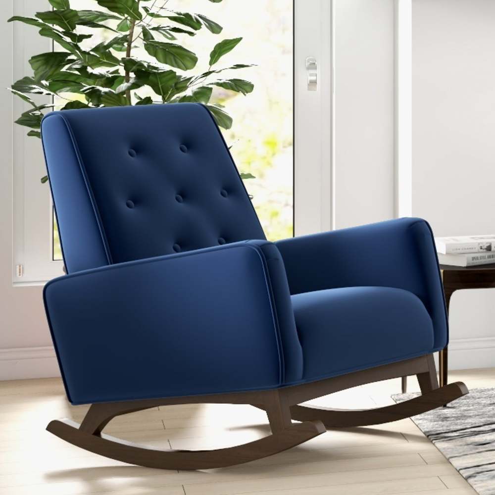 Demetrius Solid Wood Rocking Chair