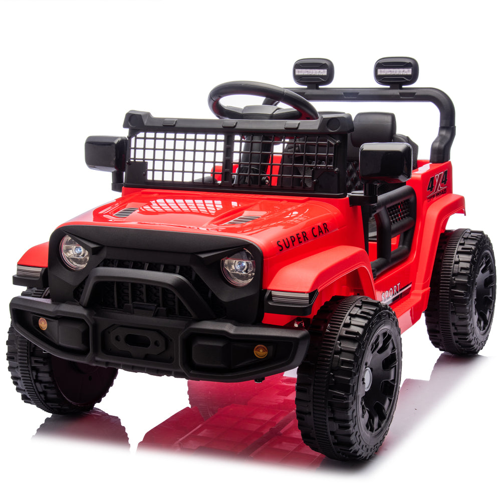 24V Kids Ride on Car W/Parents Control,Four-wheel suspension,2WD,Power display,Bluetooth,MP3,Music,LED headlight,Provide a speed of 1.86-3.11MPH For Kids Around 3 years old.