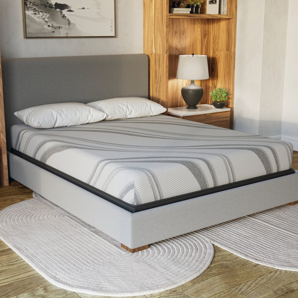 Diamond Pro Gel Memory Foam ultra cooling, responsive 8" Firm Feel (Twin XL), Greenguard Gold Certified, Made in the USA, White Label Ready